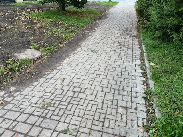 Chodník ve vlně